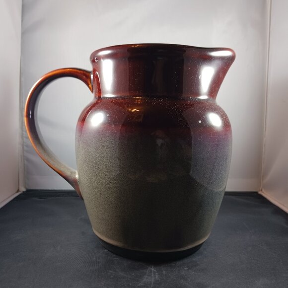 Large Sango Nova-Brown 80 Oz Pitcher - Picture 1 of 11